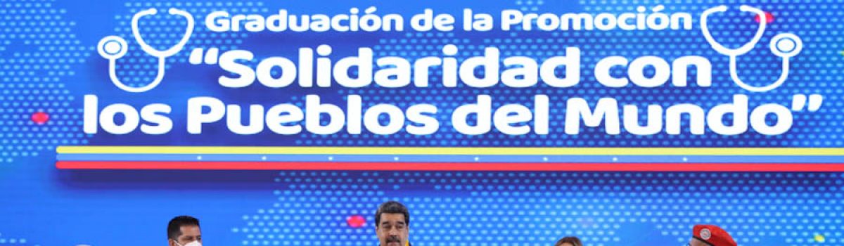 Presidente Nicolás Madura encabezó graduación de nuevos profesionales de la salud