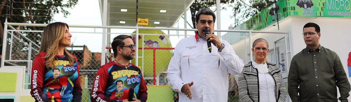 Pdte. Maduro participó en actividad comunal  desde Carabobo
