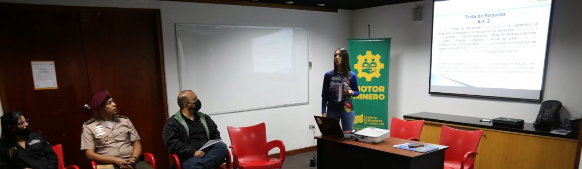 MIDME dictó taller formativo sobre la trata de personas