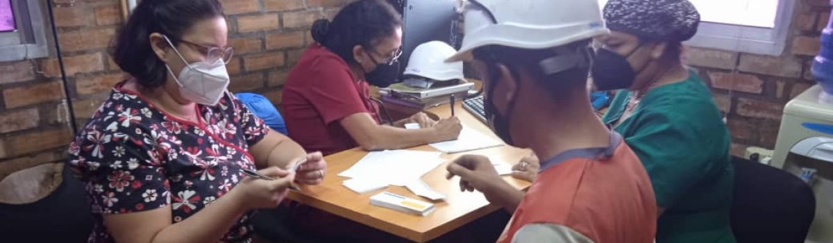 Carbones del Zulia  organizó jornada de inmunización al personal de Transporte y Embarque “Hugo Chávez”