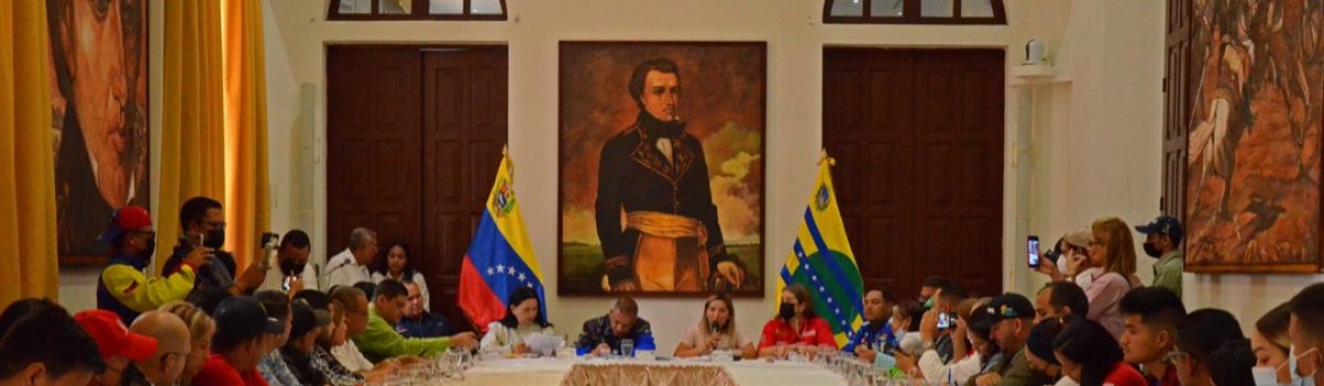 La Misión Piar promueve Primera Reunión de Alto Nivel con el Sistema de Misiones y Grandes Misiones del estado Bolívar.