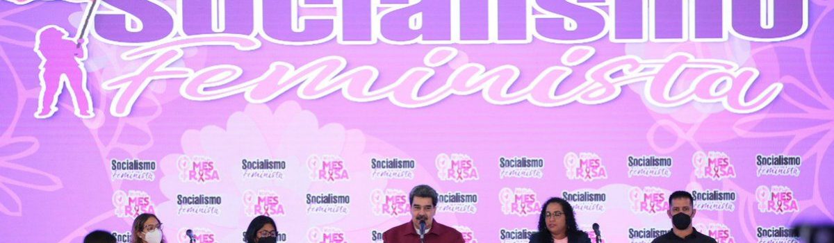 Presidente Maduro lideró acto del Día  Nacional del Socialismo Feminista