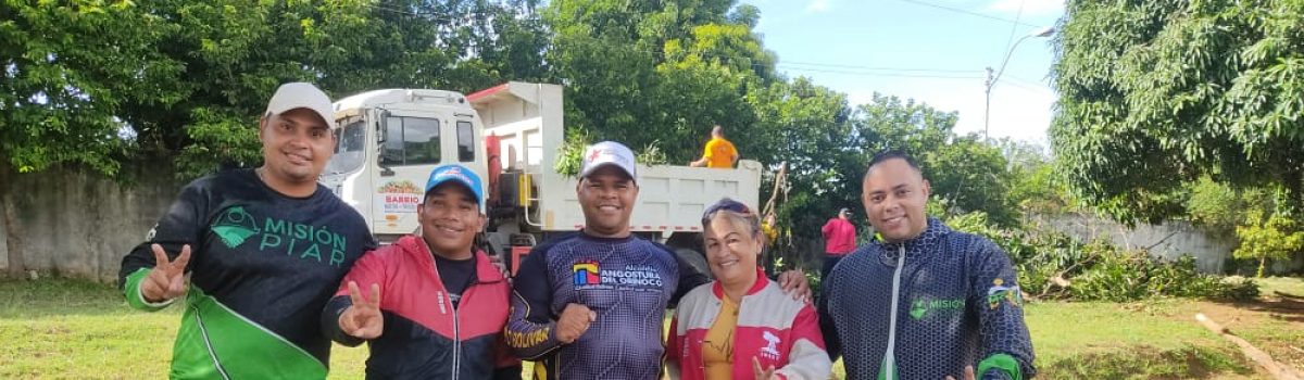 Misión  Piar realiza jornada de embellecimiento en la sede de Misión en Amor Mayor de Ciudad Bolívar