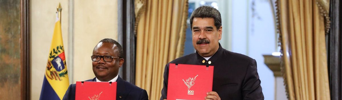 Gobierno de Venezuela firman declaración conjunta con República de Guinea Bissau