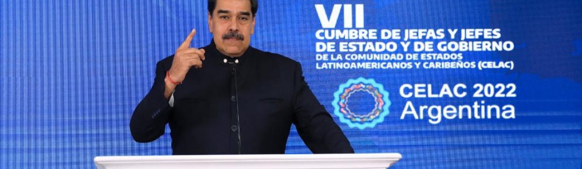 Presidente Nicolás Maduro dice presente ante la CELAC