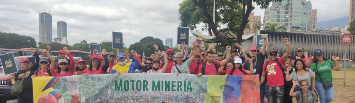 Motor Minero se movilizó este 4F, Día de la Dignidad Nacional