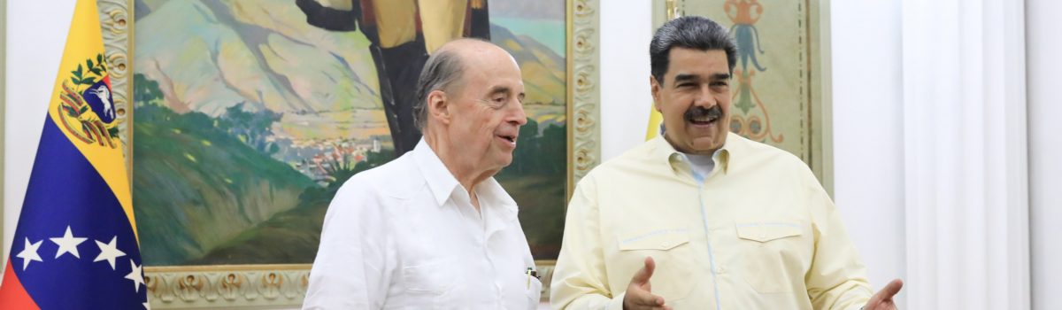 Presidente Nicolás Maduro Moros, recibe al Canciller de la República de Colombia