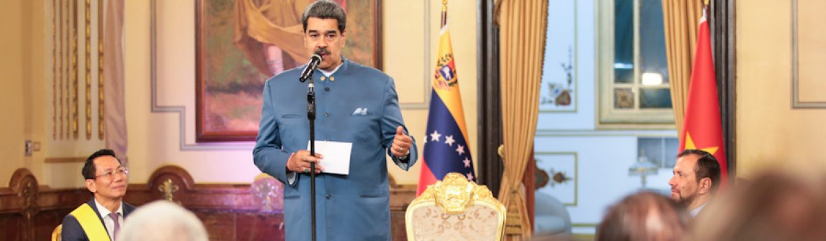 Presidente Nicolás Maduro Moros, ordenó retomar las alianzas productivas con la República Socialista de Vietnam