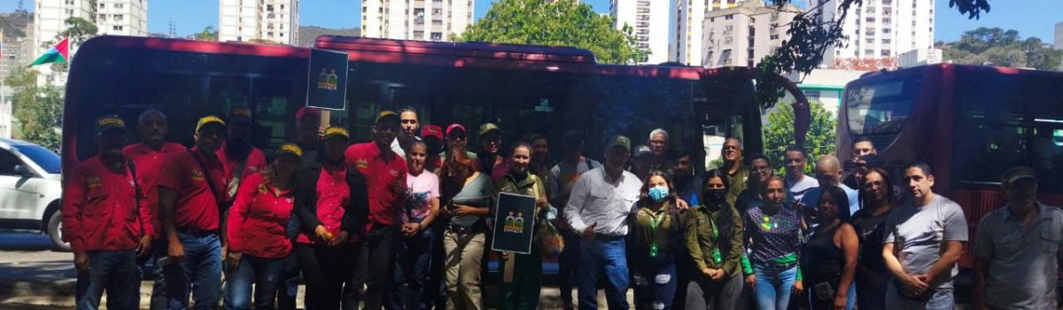 Motor Minero participó en la caravana del décimo aniversario de la Siembra de Chávez