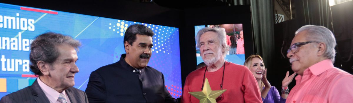 Presidente Nicolás Maduro, participó en la entrega del Premio Nacional de Cultura y a las Glorias Artísticas 2021-2022
