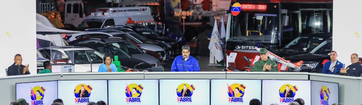 Presidente Nicolás Maduro inauguró la Feria ExpoGobierno: 10 años de victoria popular