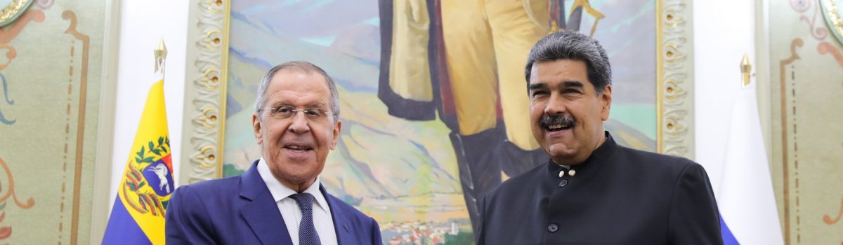 Presidente Nicolás Maduro sostuvo un encuentro con el canciller de la Federación de  Rusia