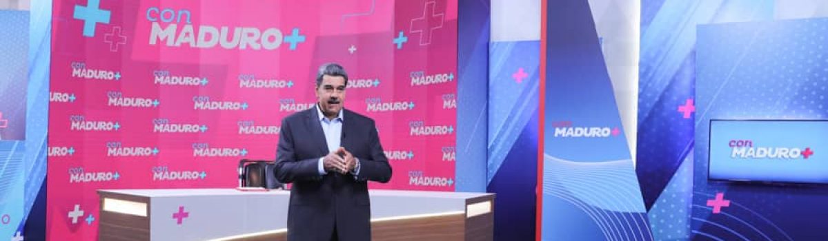 Presidente Nicolás Maduro pide cumplir acuerdo social firmado en México para retomar el camino del diálogo