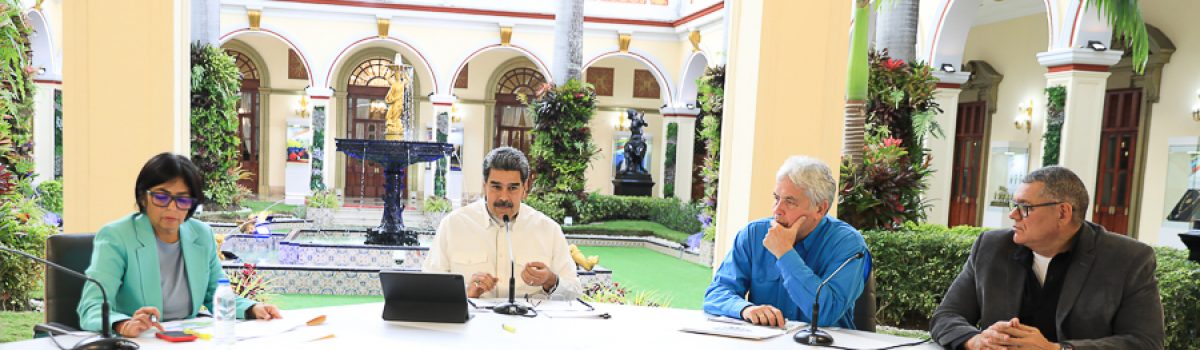 Presidente Nicolás Maduro insta a seguir impulsando la producción alimentaria en el país.
