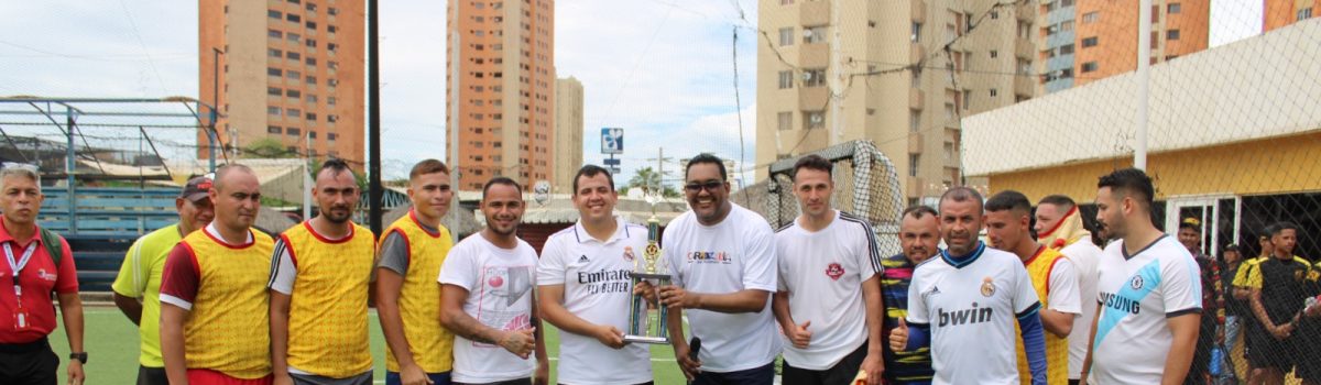Trabajadores de Carbozulia se alzaron con el Torneo de Fútbol Copa Día del Padre