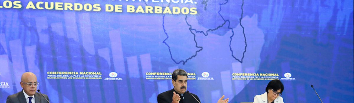 Presidente Nicolás Maduro lideró el primer encuentro de la Conferencia Nacional de Diálogo, la Paz y la Convivencia
