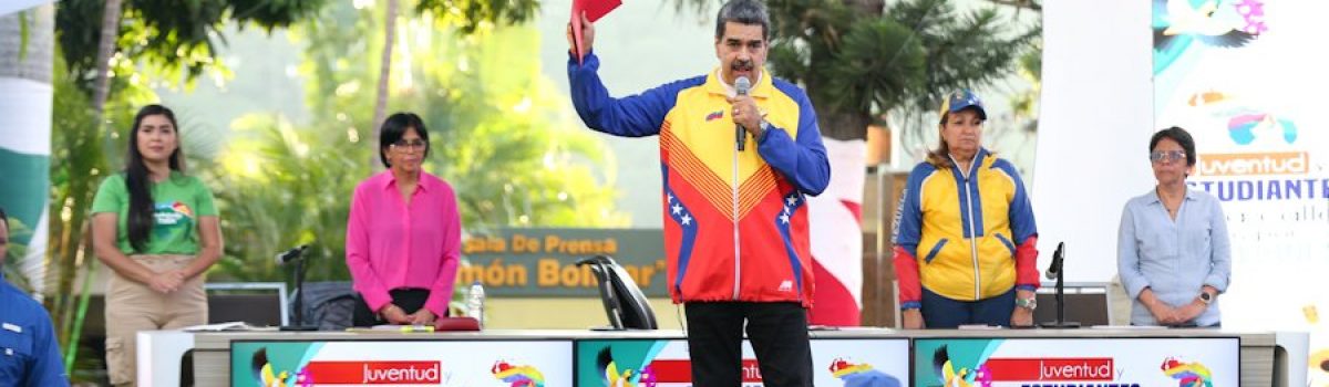 Pdte. Nicolás Maduro: En Venezuela siempre ha existido un fuerte movimiento  estudiantil, revolucionario y antiimperialista