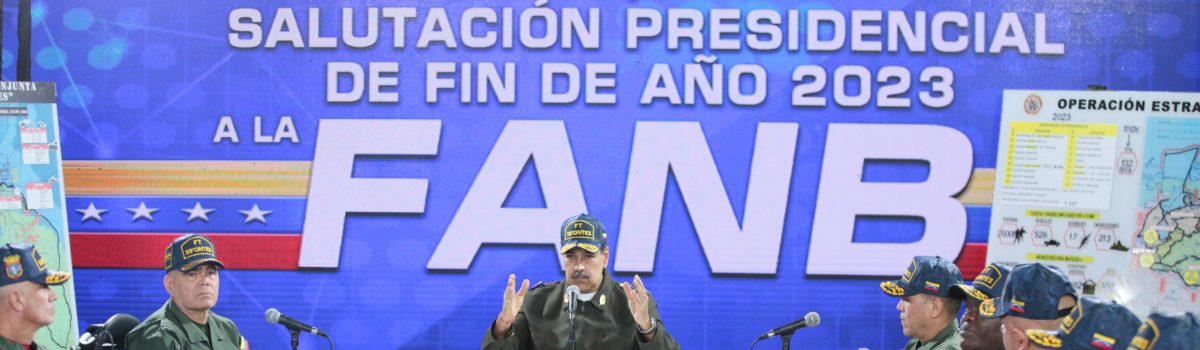 Pdte. Nicolás Maduro realiza salutación anual a la FANB