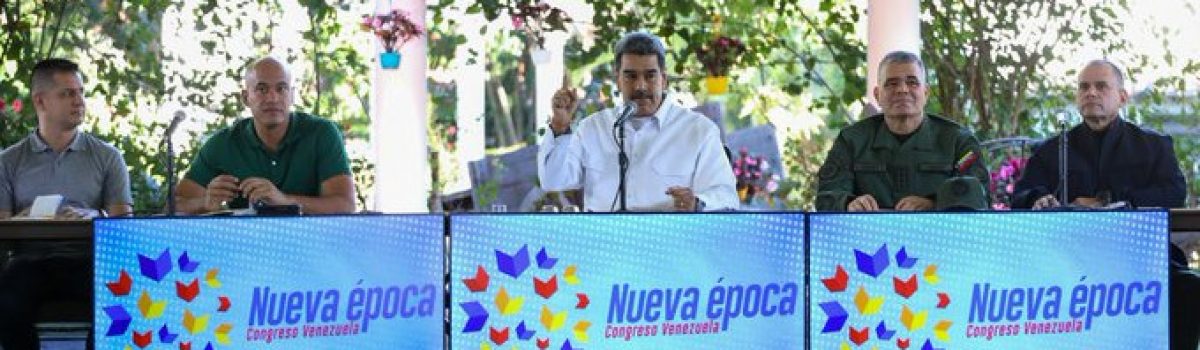 Pdte. Nicolás Maduro: Solo nosotros podemos y unidos venceremos cualquier acechanza y triunfará la paz, por ahora y para siempre