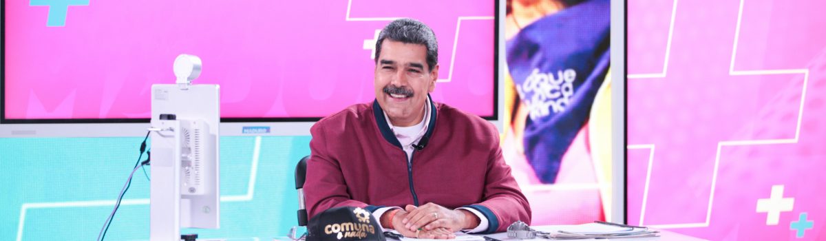 Pdte. Nicolás Maduro: Sin exclusión de nadie, vamos a dibujar el futuro nuevo y bueno entre todos y todas.