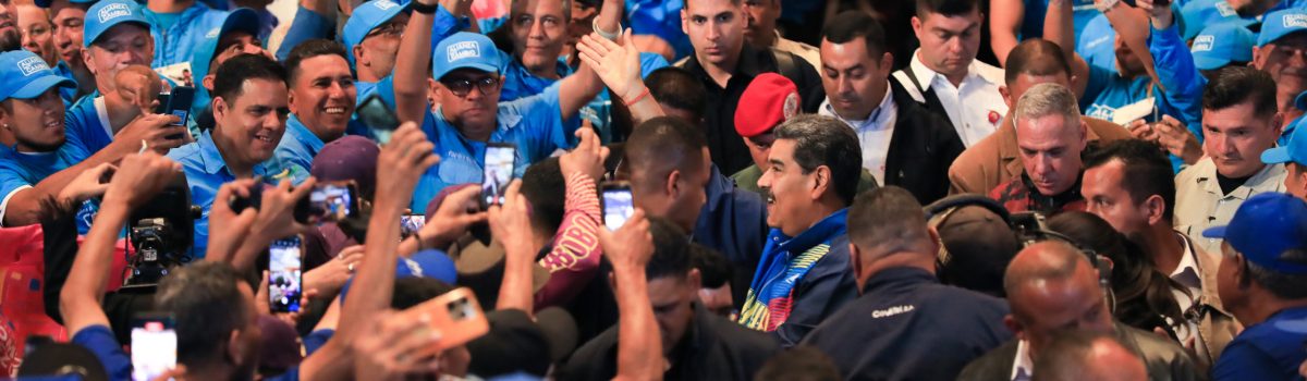 Gran Polo Patriótico Simón Bolívar  postula como candidato presidencial a Nicolás Maduro