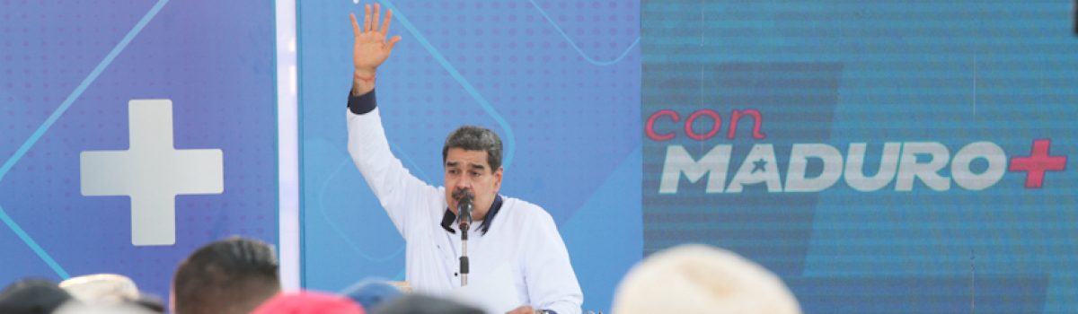 Desde el estado Zulia fue transmitido el programa Con Maduro+ N° 38