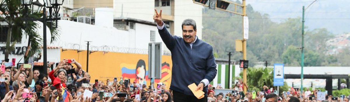 Pdte. Nicolás Maduro: Lo que están viendo en las calles es apenas calentandito el brazo, es por la Patria, nuestra amada Venezuela.