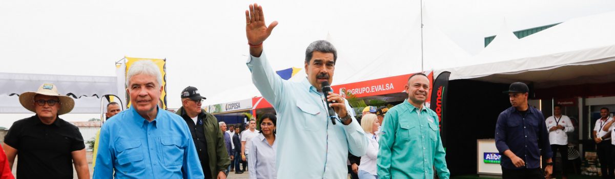 Presidente Maduro inauguró I Encuentro Expovenezuela Produce 2024
