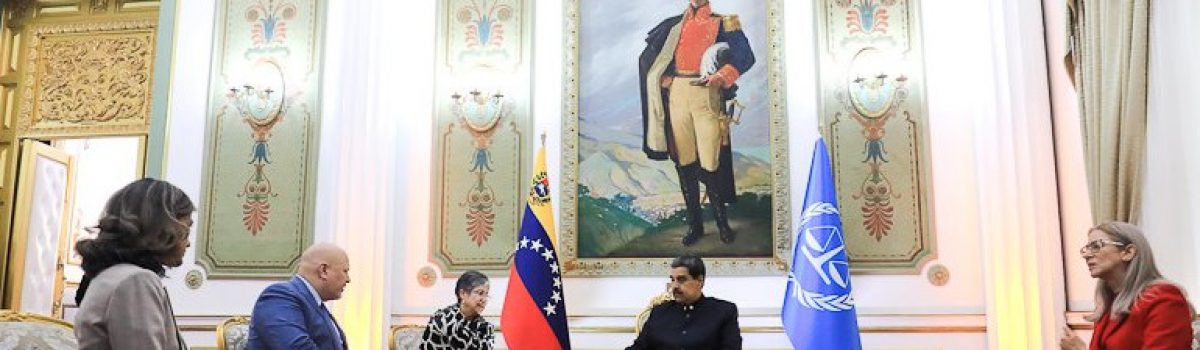 Pdte. Maduro sostuvo reunión con el Fiscal de la CPI