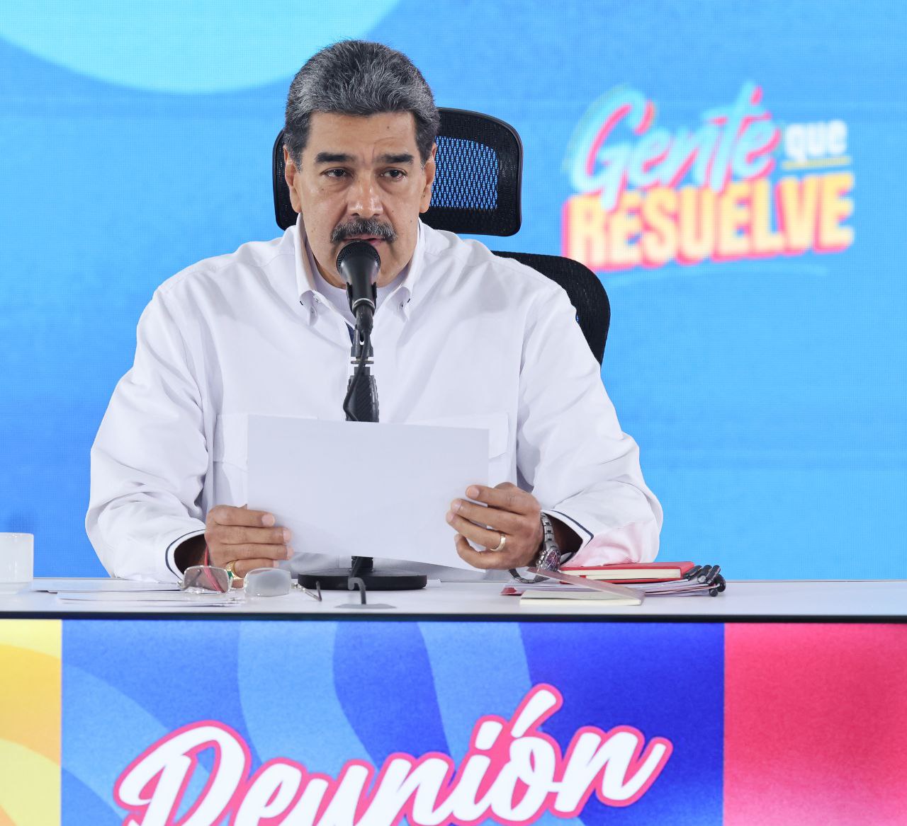 Presidente Nicolás Maduro sostuvo un encuentro con el Alto Mando Político-Militar