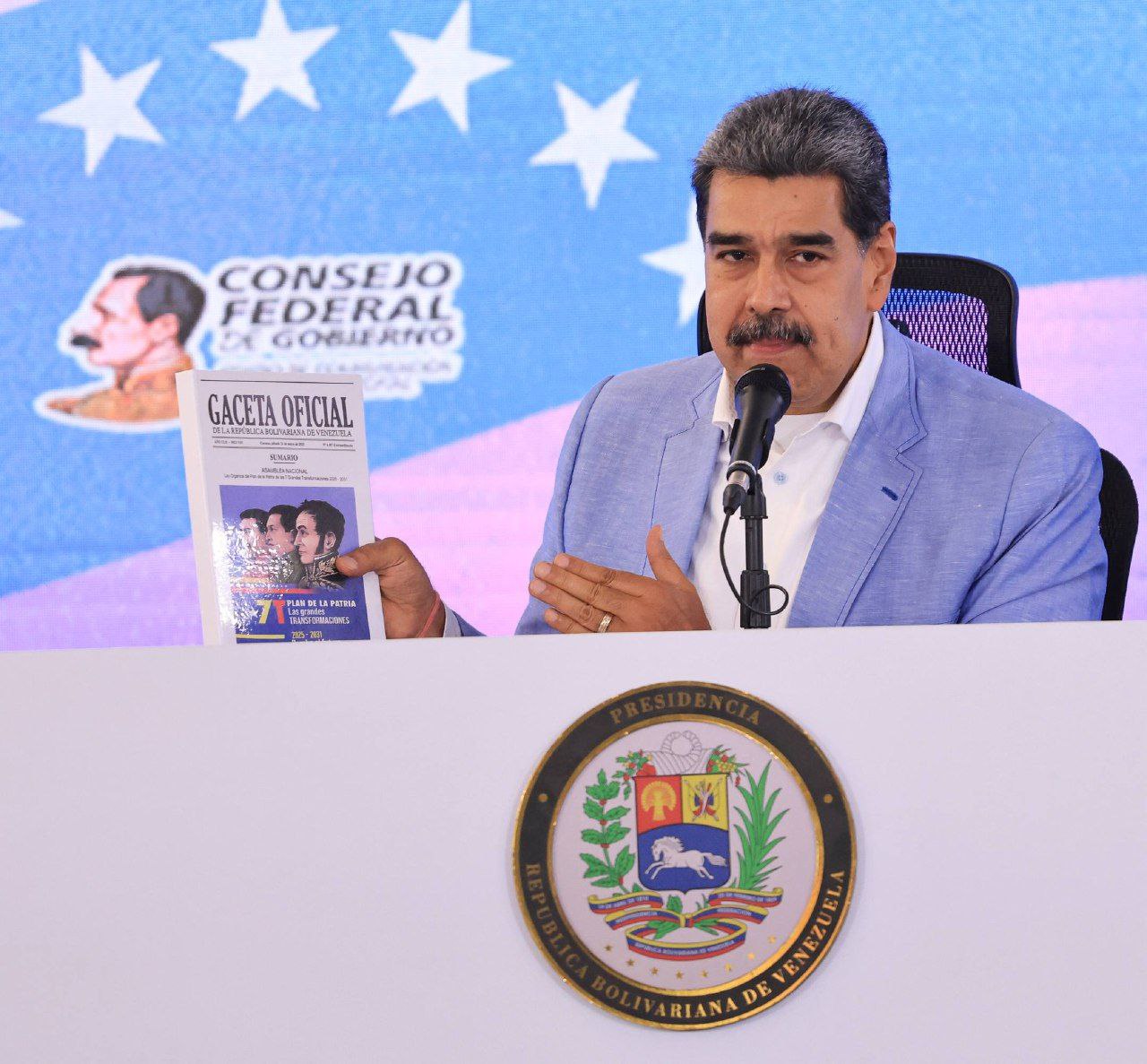 Pdte. Maduro sostuvo encuentro con autoridades regionales en el Consejo Federal de Gobierno